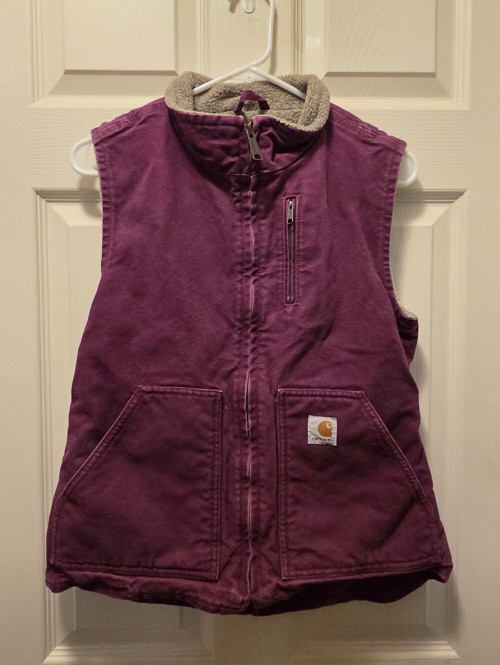 Carhartt Womens Sherpa Lined Vest (XS)